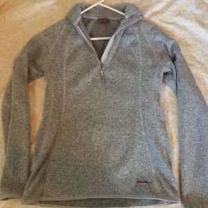 Eddie Bauer Gray 1/4 Zip