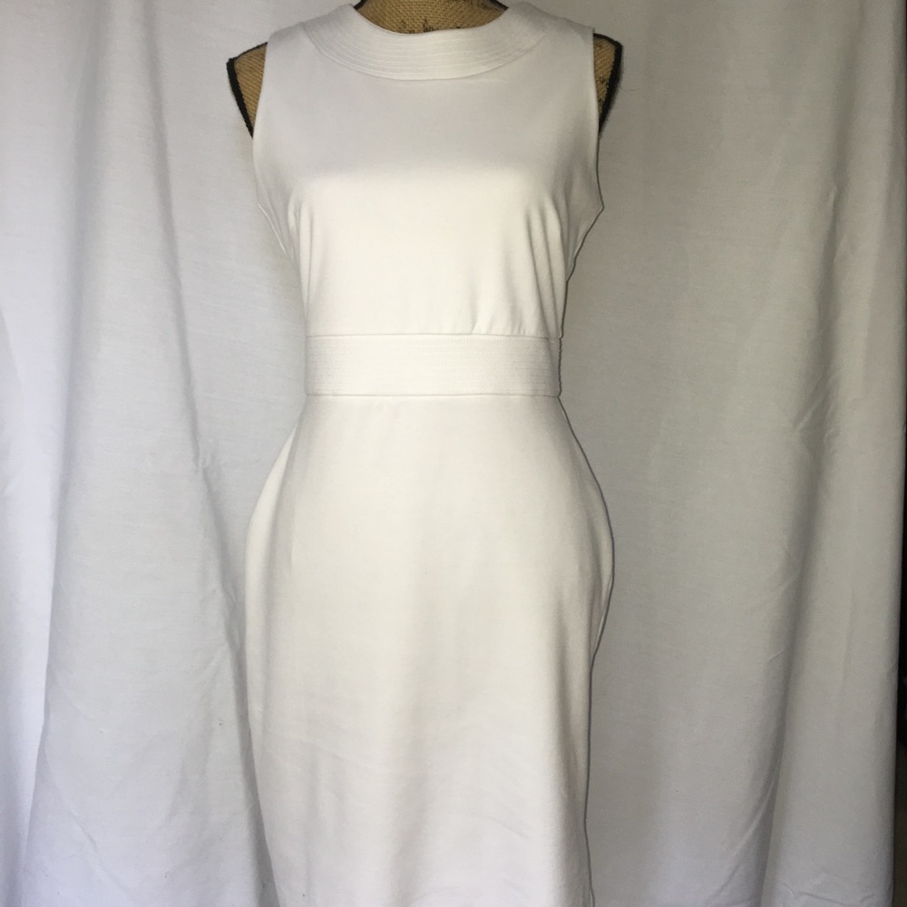 White banana republic dress