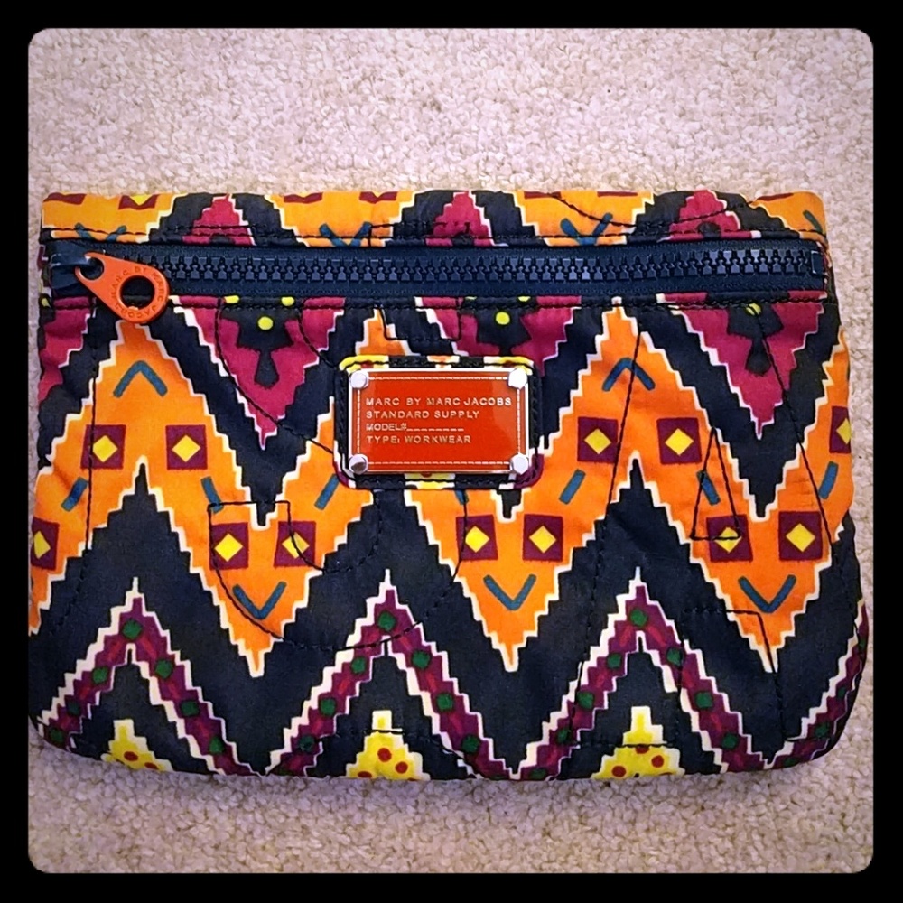 Marc Jacobs Zippered Pouch/ Clutch