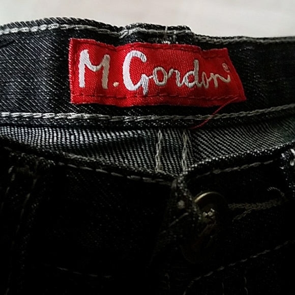 New M.Gordon boy black jeans - Picture 5 of 6