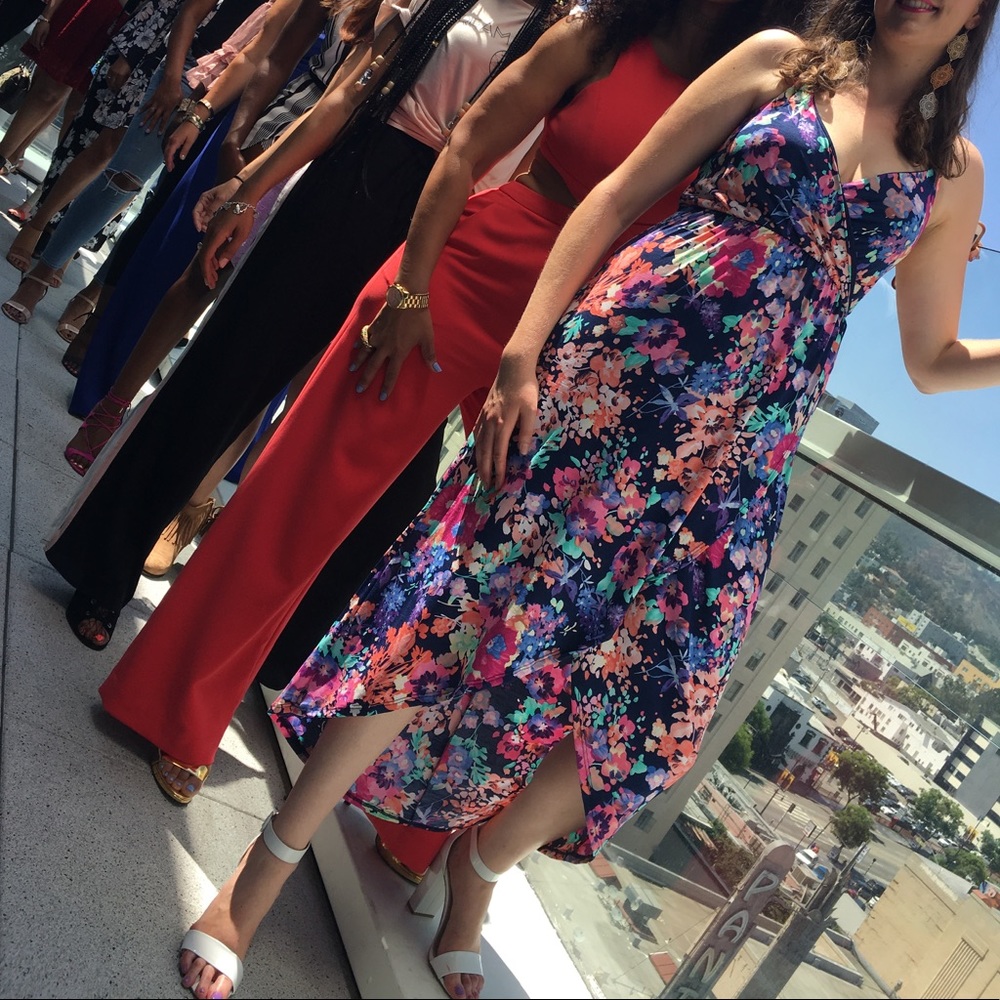 2X HP 🎉 Floral Fusion Dress - Picture 5 of 8