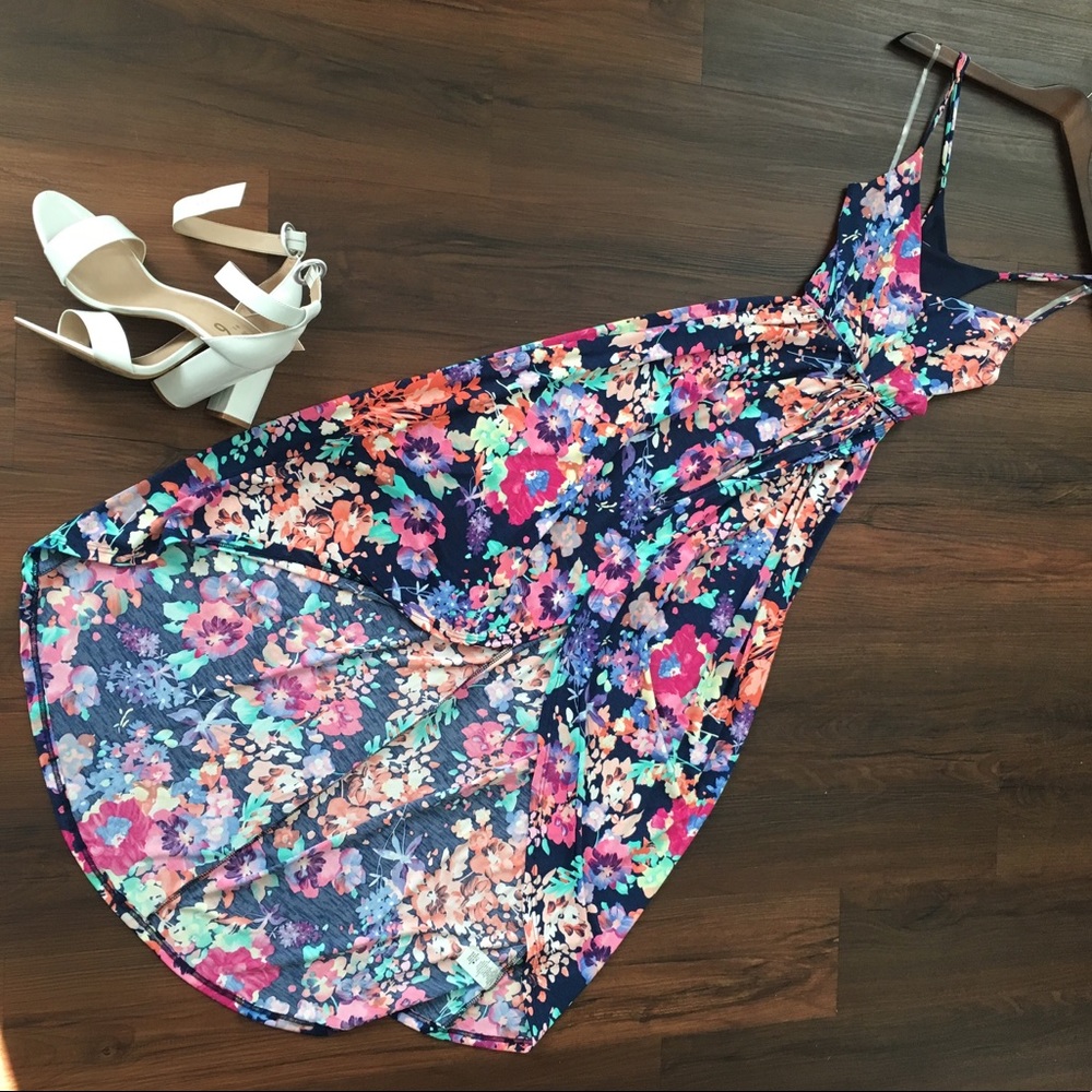 2X HP 🎉 Floral Fusion Dress - Picture 2 of 8