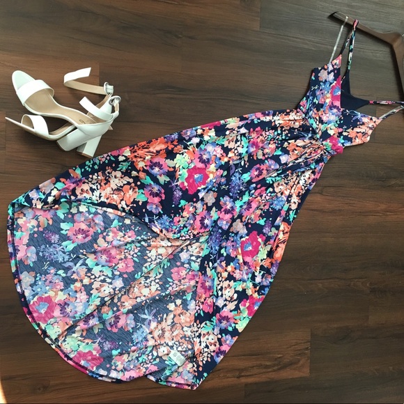 2X HP 🎉 Floral Fusion Dress - Picture 2 of 8