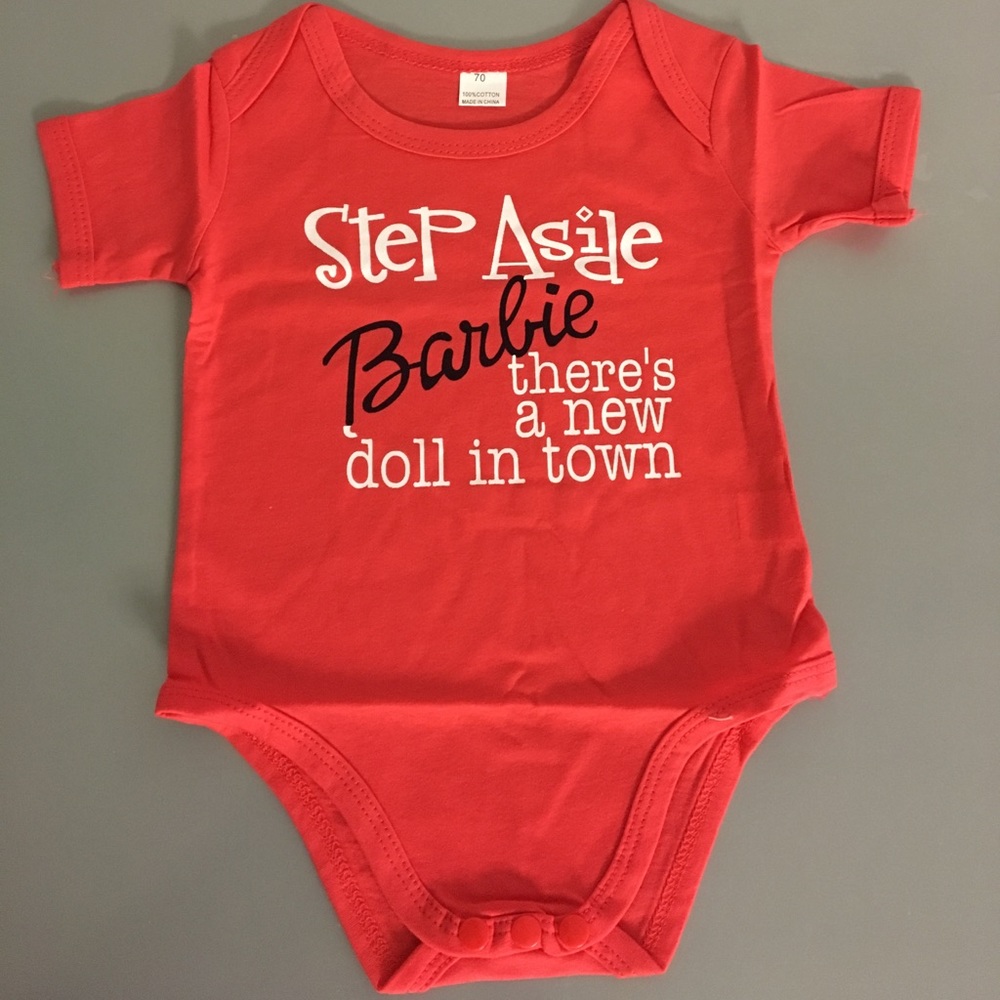 🎉3xHP🎉 baby girl red Bodysuit onesie