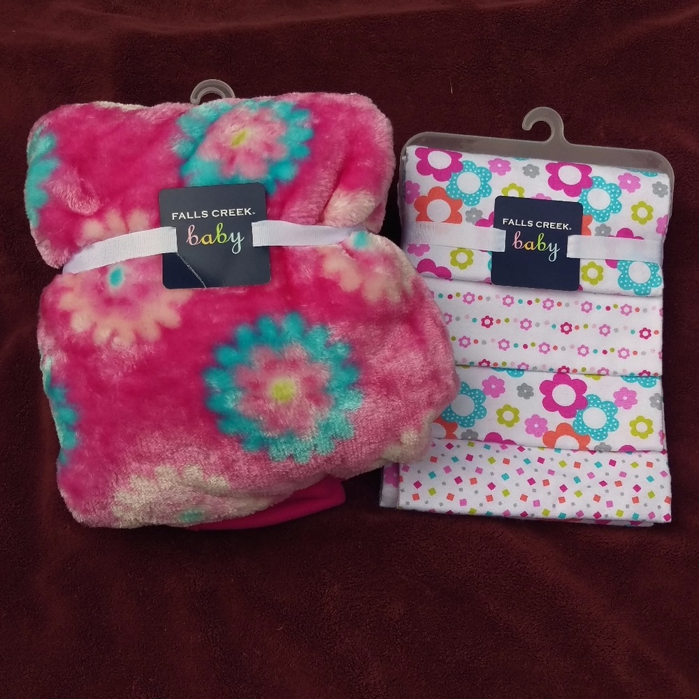 Baby Girl Blanket Bundle