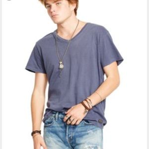 denim & supply ralph lauren jersey v neck tee