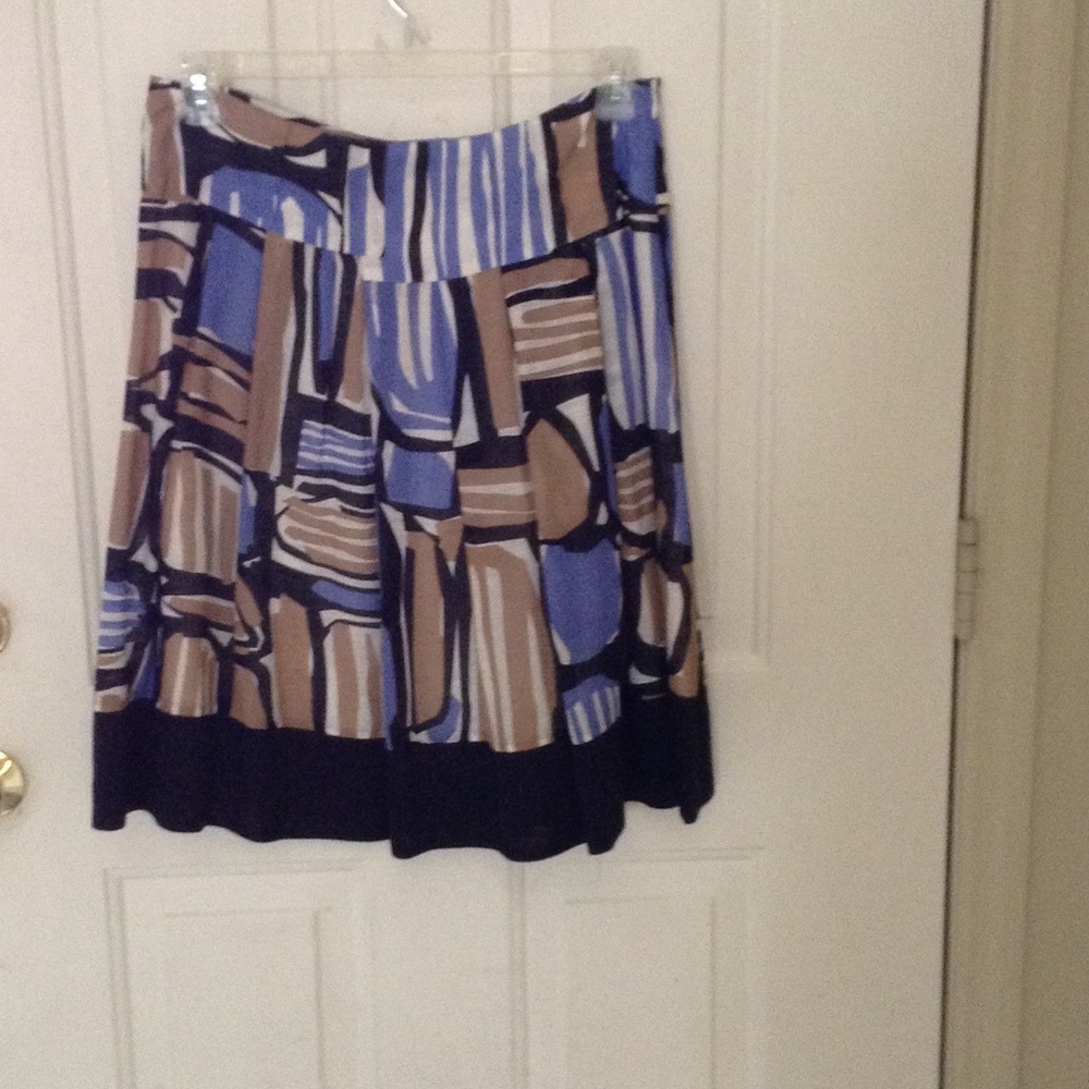 Nic and Zoe multi colored skirt