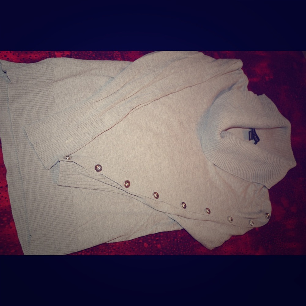 White House Black Market Sweater (grey)