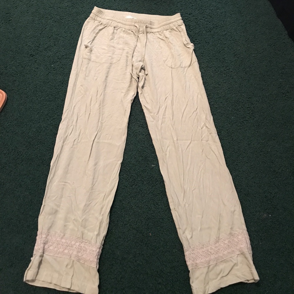 LA Hearts pants from PacSun -light green