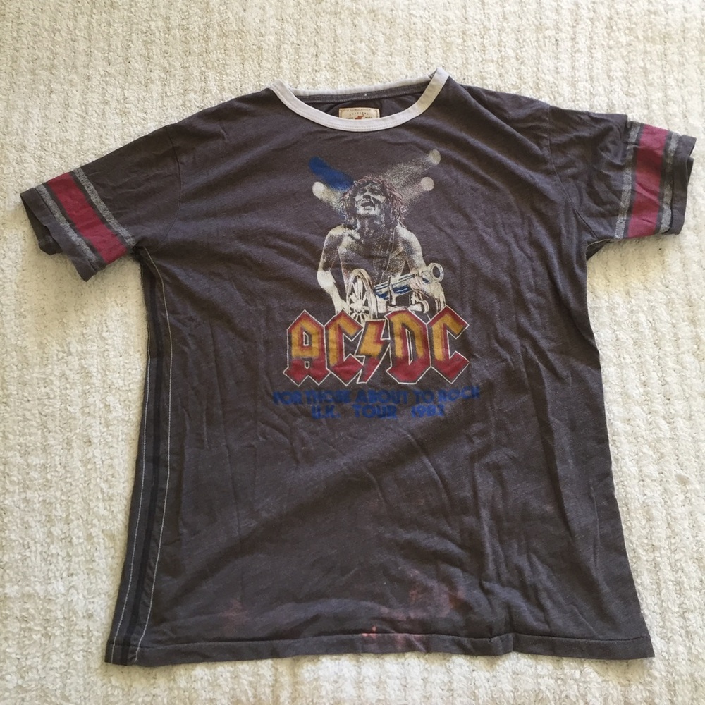 AC/DC band tee