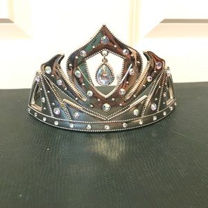 DISNEY SILVER QUEEN ELSA CROWN FROZEN