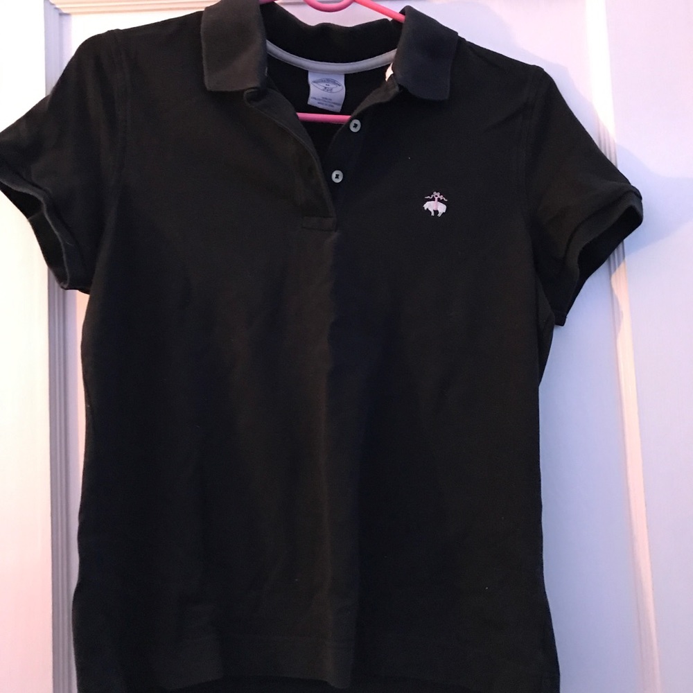 Brooke's Brothers Women's Black Polo Shirt