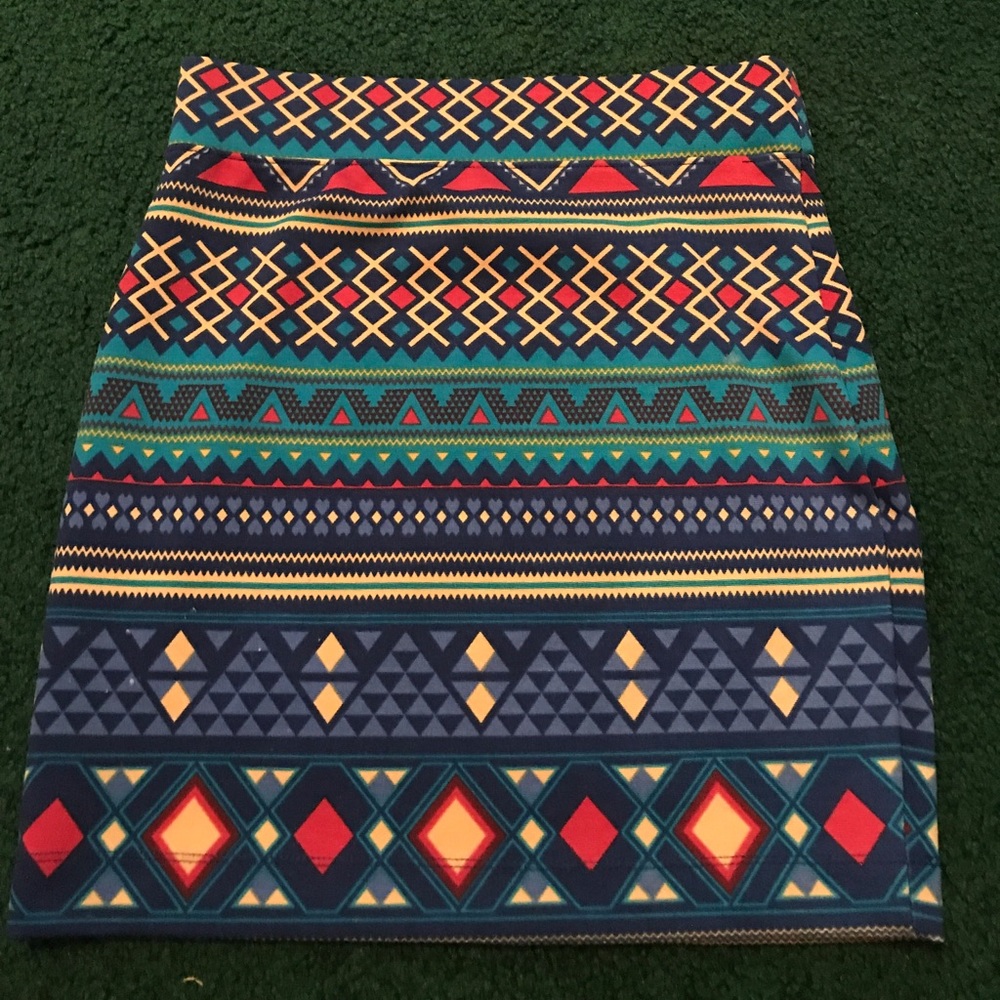 Forever 21 Aztec Mini Skirt
