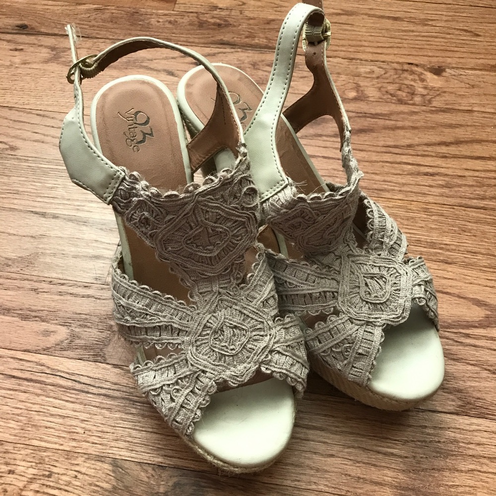 Gorgeous boutique wedges