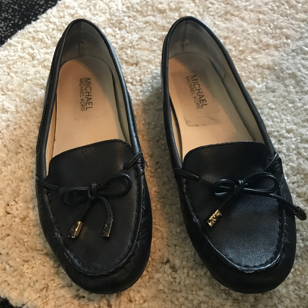 Michael Kors black loafers