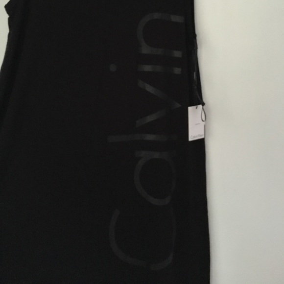 CK Black Logo Tank Dress - Picture 3 of 5