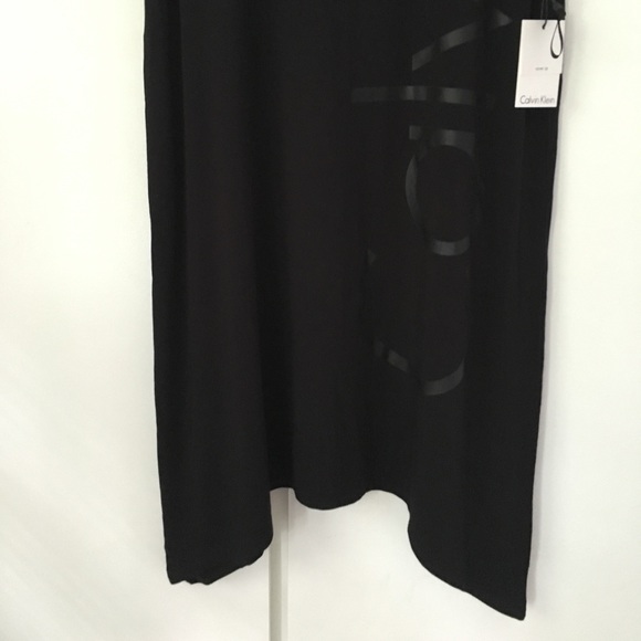 CK Black Logo Tank Dress - Picture 4 of 5