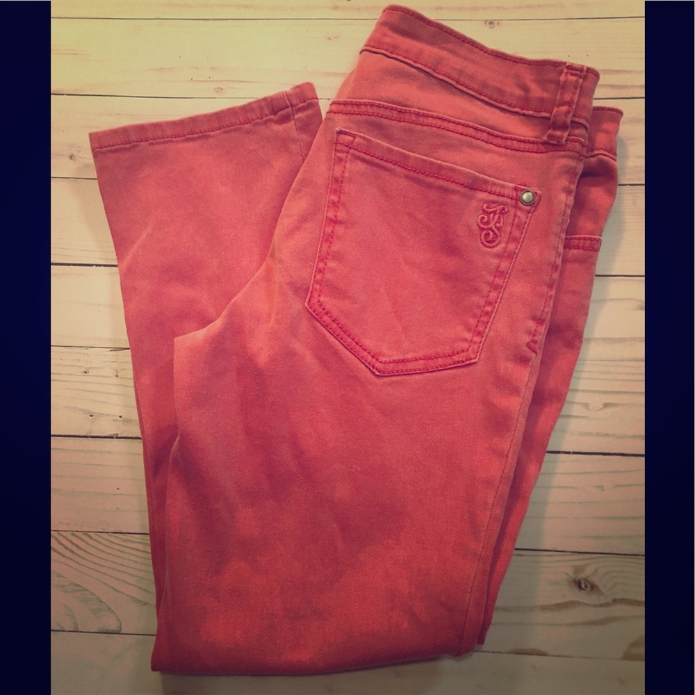 Jessica simpson pink Capri pants