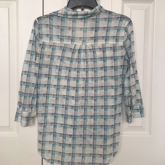 Aéropostale 🌟 Striped 3/4 Shirt - Picture 3 of 4