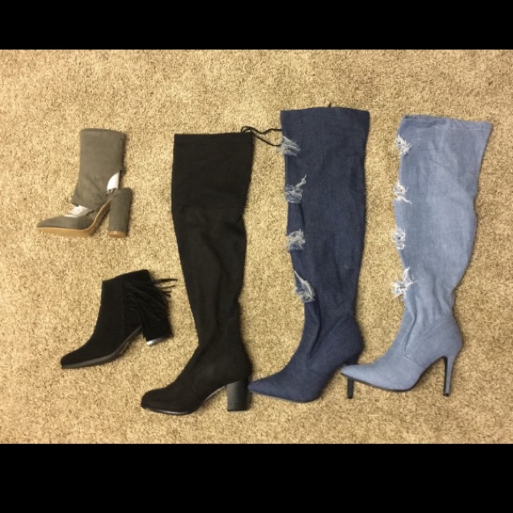 Black Tassel Bootie | PRICE IS FIRM - Picture 5 of 7