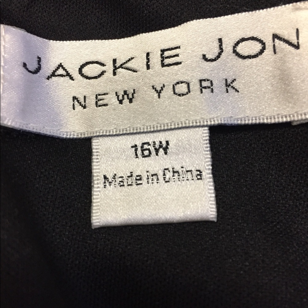 Beautiful elegant black & silver long dress NWT - Picture 2 of 4