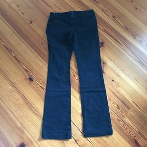 American eagle black kick boot pants