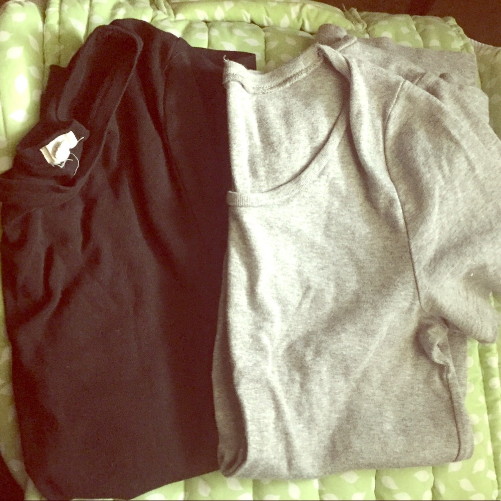 J crew scoop neck tees