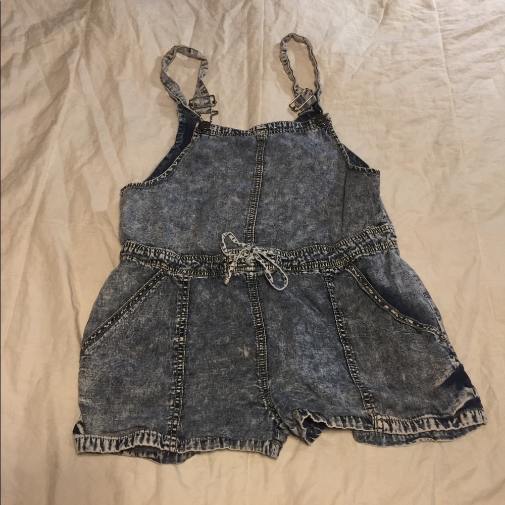 Mudd Oversized Short Overalls