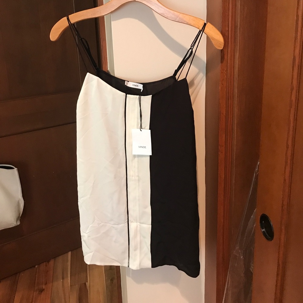Vince 100% silk tank/cami. NWT.