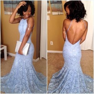 Mermaid blue dress