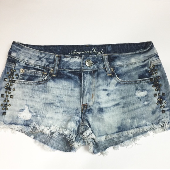 American Eagle Outfitters Pants - AMERICAN EAGLE STUDDED SHORTS