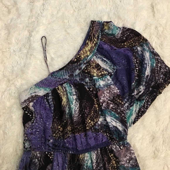 Angie One Shoulder Boho Dress - Picture 4 of 4