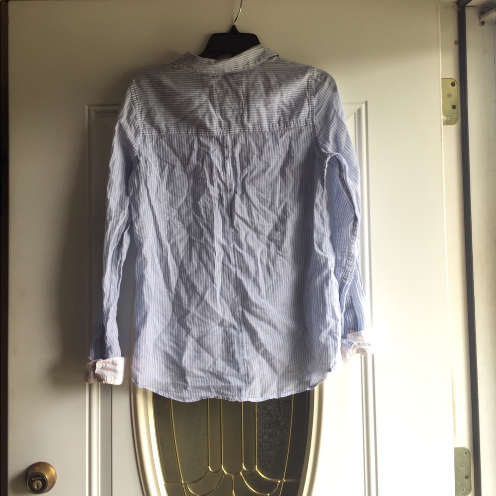 Striped Button-Up - Picture 2 of 2