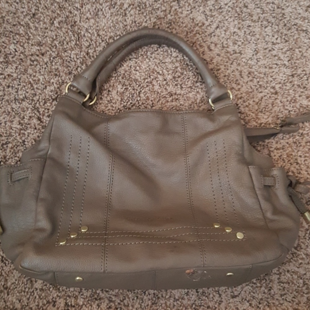 Med. Size genuine leather handbag