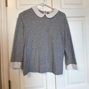 JCrew Peter Pan Collar Sweater