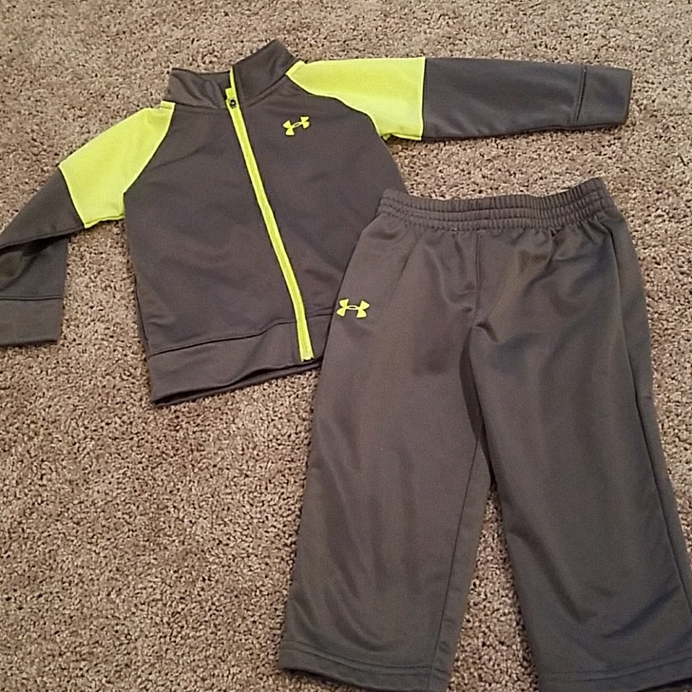 Underarmour boys 18 months jacket and pants
