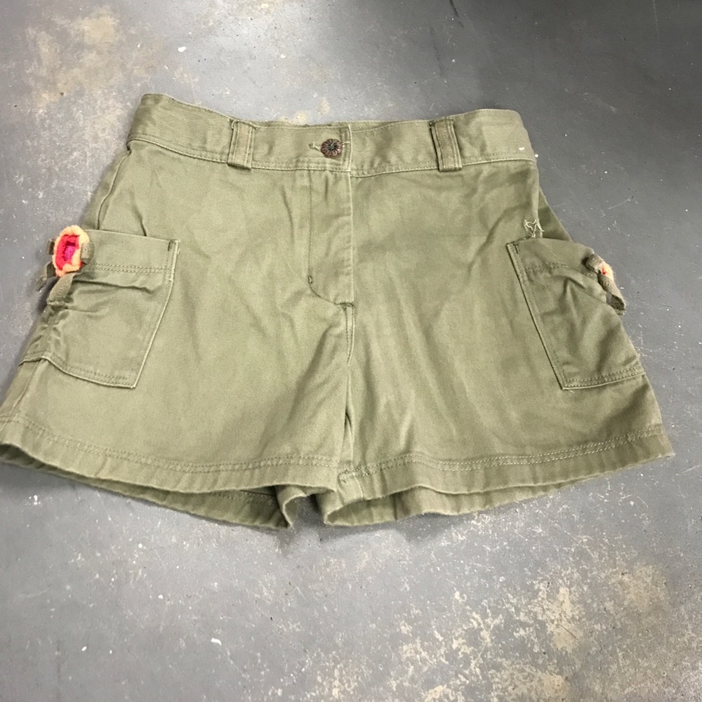 Girls Gymboree green shorts size 8
