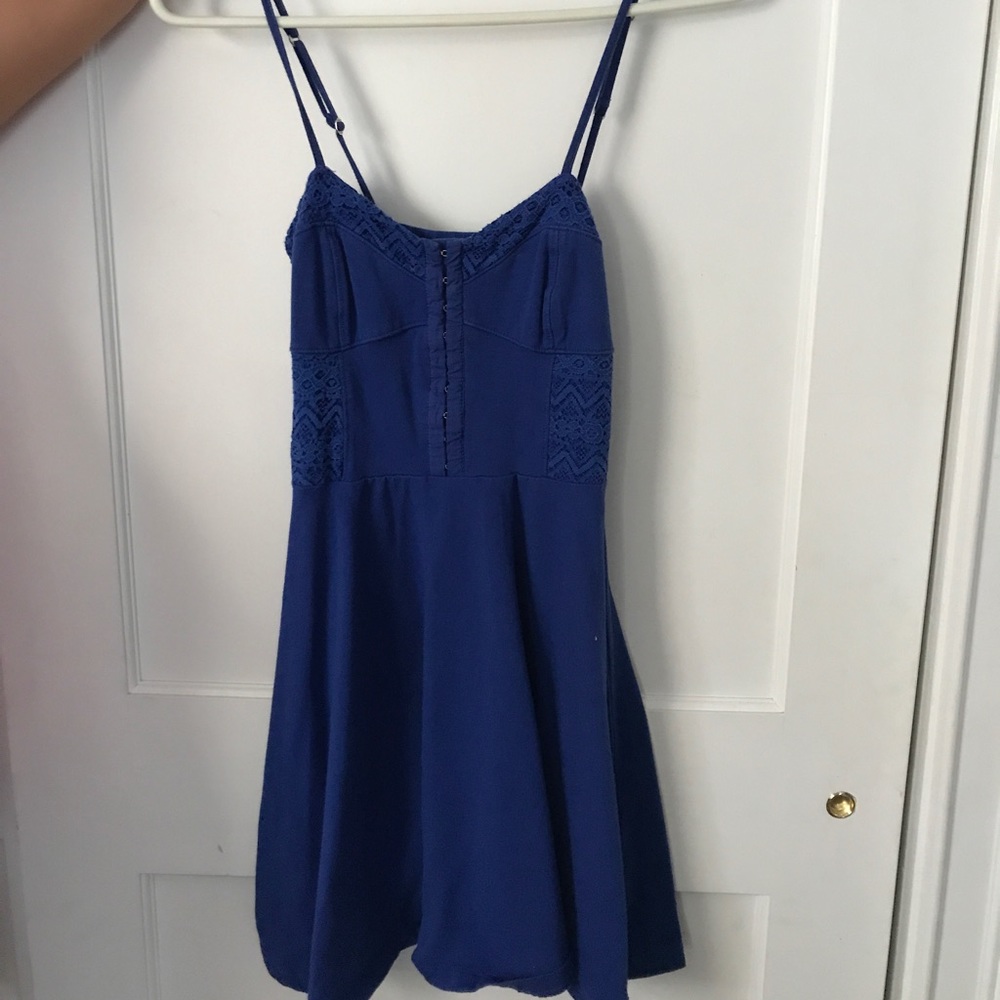 Blue lace sundress