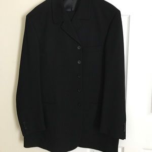 Black men's  Italian Suit