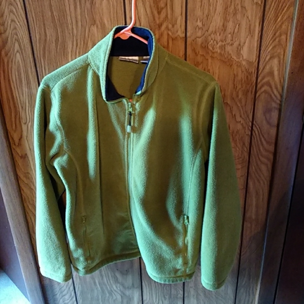 A quasi-fleece topper.