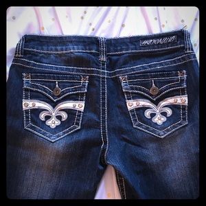 Hydraulic Bailey Jewel Bootcut Jeans