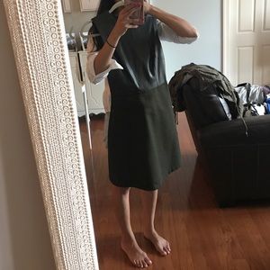Super chic wool and pleather Zara dress worn once!