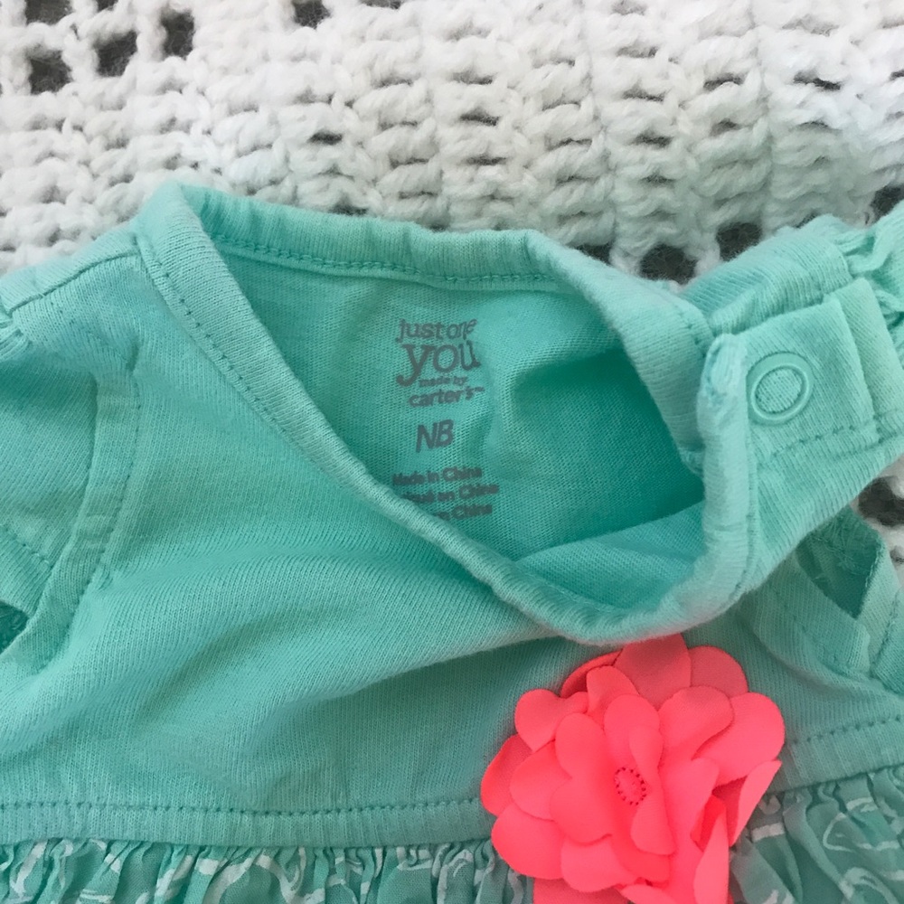 Turquoise romper - Picture 2 of 2