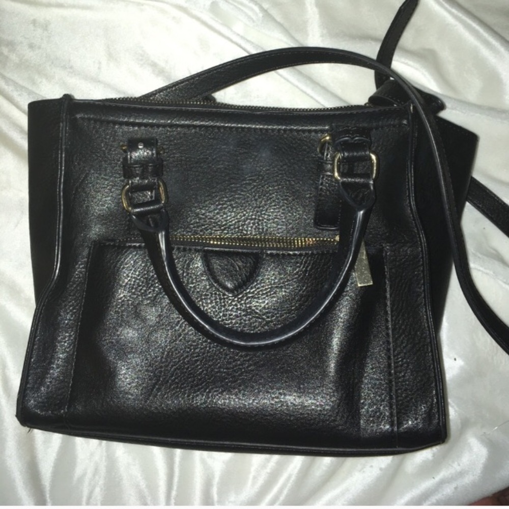 Zara black purse