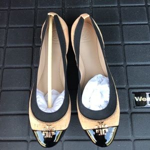 Tory burch ballet flats size 8