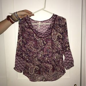 Paisley blouse