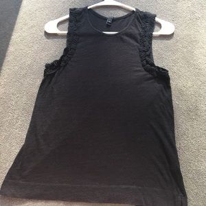 Black J Crew tank top