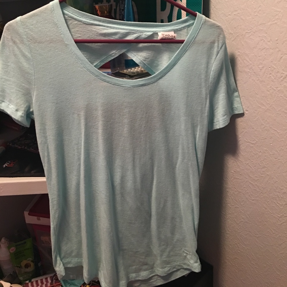 Victoria Secret PINK open back shirt