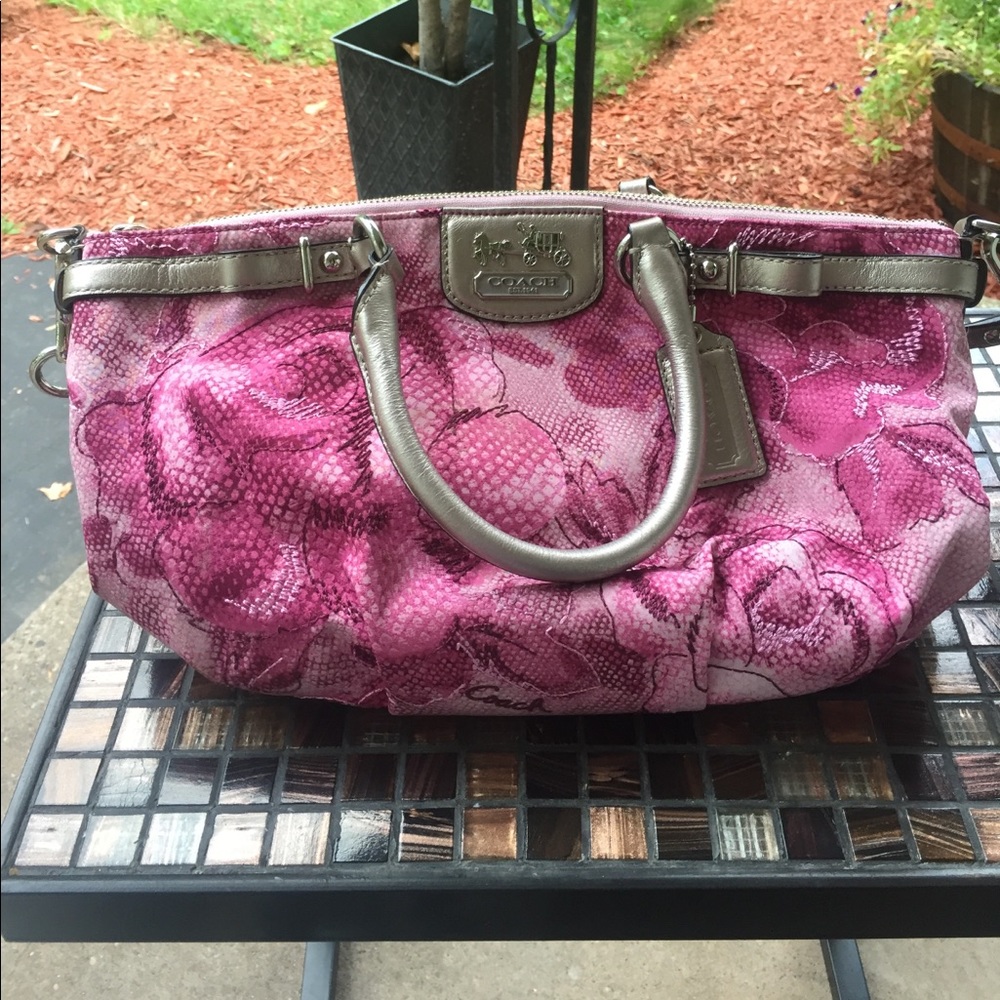 Coach Madison Floral Sophia Satchel A1220-19643