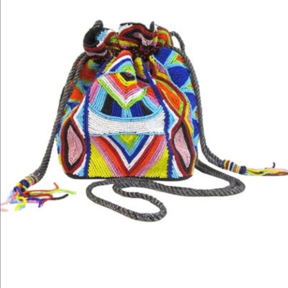 New Aspiga Beaded Geometric bag.